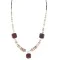 Navajo .925 Sterling Silver Graduated Melon Shell and Turquoise Native American Necklace 790101-19
