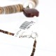 Certified Authentic Navajo .925 Sterling Silver Graduated Melon Shell and Turquoise Native American Necklace 790101-19