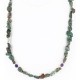 Certified Authentic Navajo .925 Sterling Silver Natural Turquoise Native American Necklace 15852
