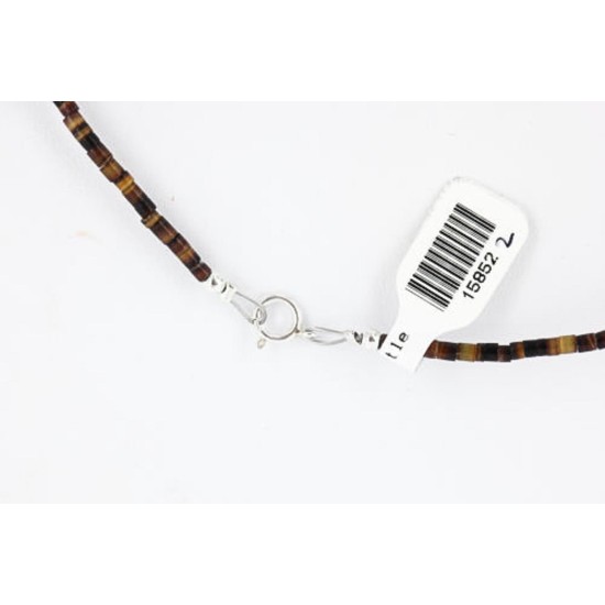 Certified Authentic Navajo .925 Sterling Silver Natural Turquoise Native American Necklace 371008927250 Certified Authentic Navajo .925 Sterling Silver Natural Turquoise Native American Necklace 371008927250