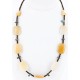 Certified Authentic Navajo .925 Sterling Silver Turquoise CARNELIAN Native American Necklace 15774