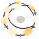 Certified Authentic Navajo .925 Sterling Silver Turquoise CARNELIAN Native American Necklace 15774