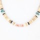 $230 Handmade Certified Authentic Navajo .925 Sterling Silver Graduated Melon Shell and Turquoise Native American Necklace 370996728106 $230 Handmade Certified Authentic Navajo .925 Sterling Silver Graduated Melon Shell and Turquoise Native American Necklace 370996728106