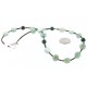 Certified Authentic Navajo .925 Sterling Silver Natural Turquoise Jade Native American Necklace 371322599464