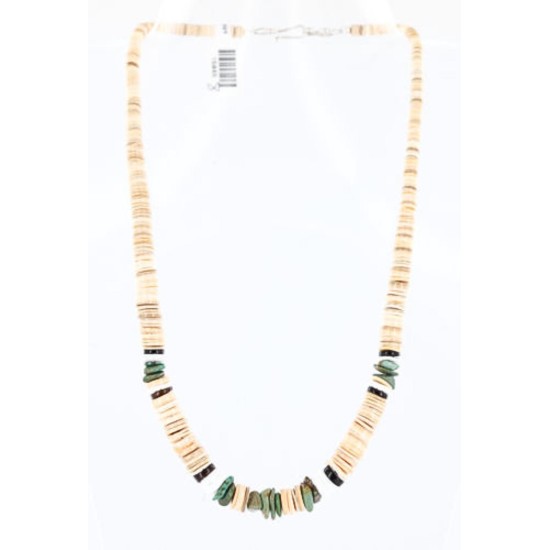 $240 Handmade Certified Authentic Navajo .925 Sterling Silver Graduated Heishi Turquoise Native American Necklace 371006957278 $240 Handmade Certified Authentic Navajo .925 Sterling Silver Graduated Heishi Turquoise Native American Necklace 371006957278