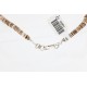 $240 Handmade Certified Authentic Navajo .925 Sterling Silver Graduated Heishi Turquoise Native American Necklace 390771299769