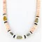 Handmade Navajo .925 Sterling Silver Turquoise Graduated Melon Shell Necklace 370990409499