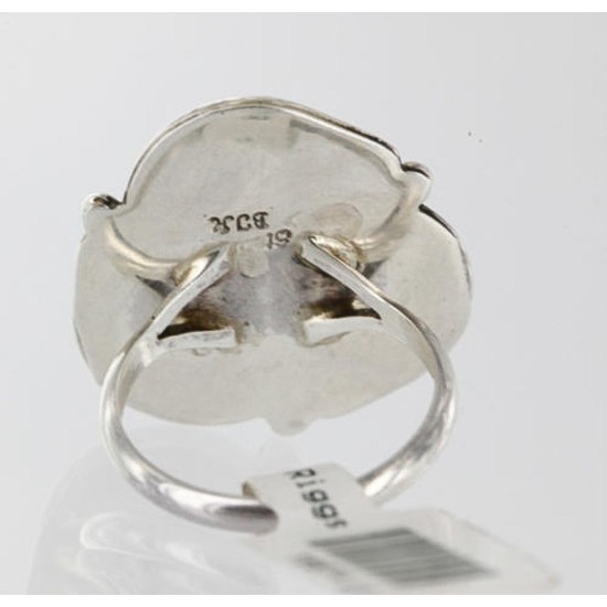 $240 Handmade Certified Authentic Navajo .925 Sterling Silver Natural Turquoise Native American Ring  390752306477