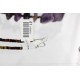Certified Authentic Navajo .925 Sterling Silver Natural Amethyst Heishi Native American Necklace 15824-17