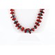 Certified Authentic Navajo .925 Sterling Silver Graduated Coral Turquoise Native American Necklace 390749413112