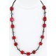Certified Authentic Navajo .925 Sterling Silver Natural Turquoise CORAL Native American Necklace 390800932046