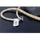 $290 Handmade Certified Authentic Navajo .925 Sterling Silver Graduated Melon Shell and Turquoise Native American Necklace 390742303756