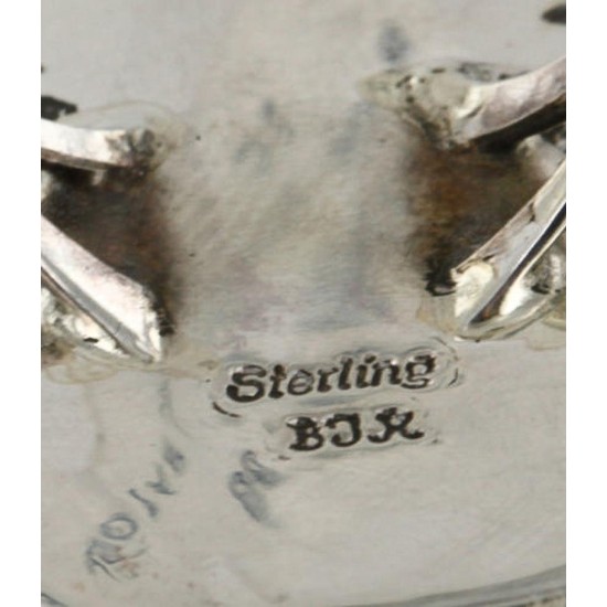 $330 Handmade Certified Authentic Navajo .925 Sterling Silver Natural Turquoise Native American Ring  390758086440