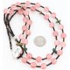 Certified Authentic 3 Strand Navajo .925 Sterling Silver Turquoise Quartz 8941 Native American Necklace 15894-1