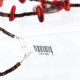 Certified Authentic 3 Strand Navajo .925 Sterling Silver  Turquoise and Coral Native American Necklace 371001322594
