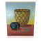 $350 Navajo Certified Authentic Basket Painted by Acrylic Native American Painting  10802-2