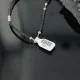 Large 2 Strand Navajo .925 Sterling Silver Multicolor Stones Native American Necklace 15501-5