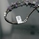 $420 Certified Authentic 3 Strand Navajo .925 Sterling Silver Turquoise and Amethyst Native American Necklace 15585-23