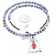 .925 Sterling SilverHandmade Certified Authentic Navajo Turquoise and Coral Native American Necklace 371007057655