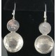 $450 Vintage Style OLD INDIAN HEADCertified Authentic Navajo .925 Sterling Silver Turquoise Native American Earrings 370926061579