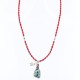 Handmade Certified Authentic Navajo .925 Sterling Silver Natural Turquoise Native American Necklace 390766065386
