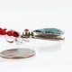 Handmade Certified Authentic Navajo .925 Sterling Silver Natural Turquoise Native American Necklace 390766065386