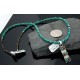 Petit Point Handmade Certified Authentic Zuni .925 Sterling Silver Multicolor Stone and Turquoise Native American Necklace 370883170307
