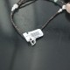 $480 Certified Authentic 3 Strand Navajo .925 Sterling Silver Turquoise and Carnelian Native American Necklace 750106-62