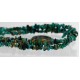 Certified Authentic 3 Strand Navajo .925 Sterling Silver 12kt Gold Filled Twisted Turquoise Native American Necklace 750130-101