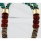 Certified Authentic 3 Strand Navajo .925 Sterling Silver 12kt Gold Filled Twisted Turquoise Native American Necklace 750130-101 Certified Authentic 3 Strand Navajo .925 Sterling Silver 12kt Gold Filled Twisted Turquoise Native American Necklace 750130-101