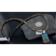 Handmade Certified Authentic Navajo .925 Sterling Silver and Turquoise Native American Necklace 370892120126