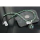 Handmade Certified Authentic Navajo .925 Sterling Silver and Turquoise Native American Necklace 390682291219