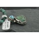 $490 Handmade Certified Authentic Navajo .925 Sterling Silver and Turquoise Native American Necklace 370970516300