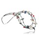 $500 Carved Fetish Certified Authentic 3 Strand Navajo .925 Sterling Silver MultiColor Stones and Turquoise Native American Necklace 370920454832 $500 Carved Fetish Certified Authentic 3 Strand Navajo .925 Sterling Silver MultiColor Stones and Turquoise Native American Necklace 370920454832