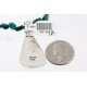 Handmade Certified Authentic Navajo .925 Sterling Silver Natural Turquoise Native American Necklace 390774805053