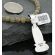 Handmade Certified Authentic Navajo .925 Sterling SilverONE Mountain and Turquoise Native American Necklace 390732524230