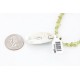 Handmade Certified Authentic Navajo .925 Sterling Silver Peridot and Turquoise Native American Necklace & Pendant 390795467394