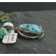 Handmade Certified Authentic Navajo .925 Sterling Silver Natural Turquoise Native American Necklace 390717087753