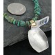 .925 Sterling Silver and 12kt Gold Filled Handmade Flower Certified Authentic Navajo Turquoise Native American Necklace 370919210577 .925 Sterling Silver and 12kt Gold Filled Handmade Flower Certified Authentic Navajo Turquoise Native American Necklace 370919210577