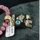 12kt Gold Filled .925 Sterling Silver Handmade Storyteller Certified Authentic Navajo Turquoise Native American Necklace 390663275272