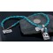 .925 Sterling Silver Handmade Buffalo Navajo Turquoise Native American Necklace 390651258950