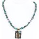 12kt Gold Filled and .925 Sterling Silver Handmade Butterfly Certified Authentic Navajo Turquoise Native American Necklace 371060572396