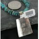 12kt Gold Filled and .925 Sterling Silver Handmade KOKOPELLI Certified Authentic Navajo Turquoise Native American Necklace 370909123287
