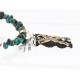 12kt Gold Filled and .925 Sterling Silver Handmade Butterfly Certified Authentic Navajo Turquoise Native American Necklace 371064230099