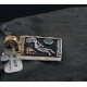 12kt Gold Filled and .925 Sterling Silver Handmade KOKOPELLI Certified Authentic Navajo Turquoise Native American Necklace 370885811699