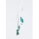 Certified Authentic Navajo .925 Sterling Silver Hooks and Turquoise Native American Earrings 371040194723