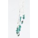 Certified Authentic Navajo .925 Sterling Silver Hooks Natural Turquoise Native American Earrings 371054494253