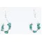 Navajo .925 Sterling Silver Hooks and Turquoise Native American Earrings 371041109620 Navajo .925 Sterling Silver Hooks and Turquoise Native American Earrings 371041109620