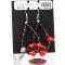 Navajo .925 Sterling Silver Hooks Natural Coral Traditional Heishi Native American Earrings 390757170941 Navajo .925 Sterling Silver Hooks Natural Coral Traditional Heishi Native American Earrings 390757170941
