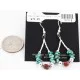 Navajo .925 Sterling Silver Hooks Natural Turquoise Jasper Native American Earrings 390815395932 Navajo .925 Sterling Silver Hooks Natural Turquoise Jasper Native American Earrings 390815395932
